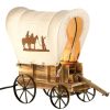 Covered Wagon Western-Style Table Lamp