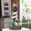 Solar Lighthouse Garden Light