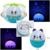 Lovely Baby Infant Appease Toys Constellation Night Light Tumbler Toy Blue B