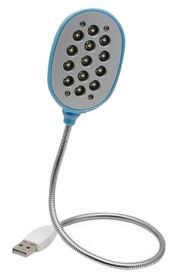 USB Reading Lamp LED Light USB Desk Lamp Outdoor Lamp Blue