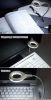 Creative USB Reading Lamp LED Light USB Desk Lamp Outdoor Lamp White
