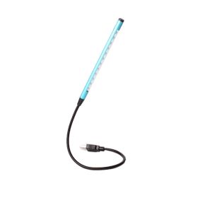 LED Light,12 LED USB Lamp,Flexible Light,Laptops Light(Blue Without Switch)
