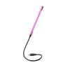 LED Light,12 LED USB Lamp,Flexible Light,Laptops Light(Pink Without Switch)