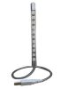 LED Light,12 LED USB Lamp,Flexible Light,Laptops Light(Silver With Touch Switch)