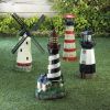 Solar Lighthouse Garden Light