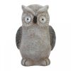 Owl Garden Statue with Solar Light-Up Eyes