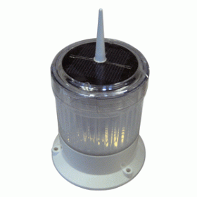 Dock Edge Solar Piling Cap Light